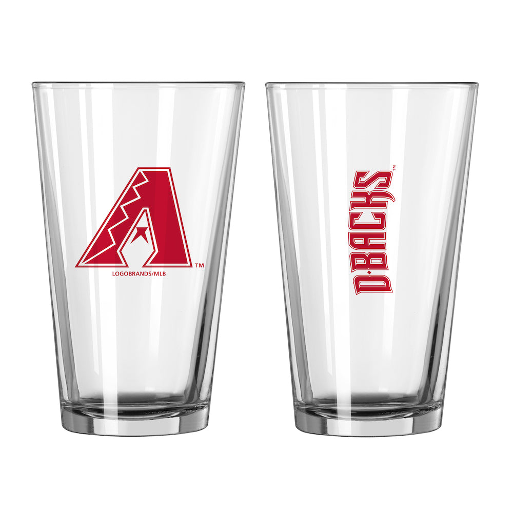 Arizona Diamondbacks pint glass