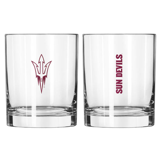 Arizona State Sun Devils Rocks Glass