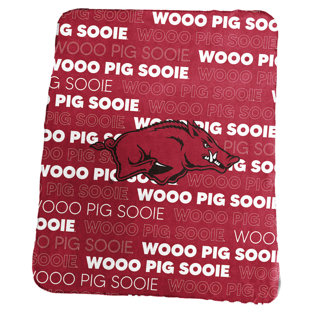 Arkansas Razorbacks Classic Fleece Blanket