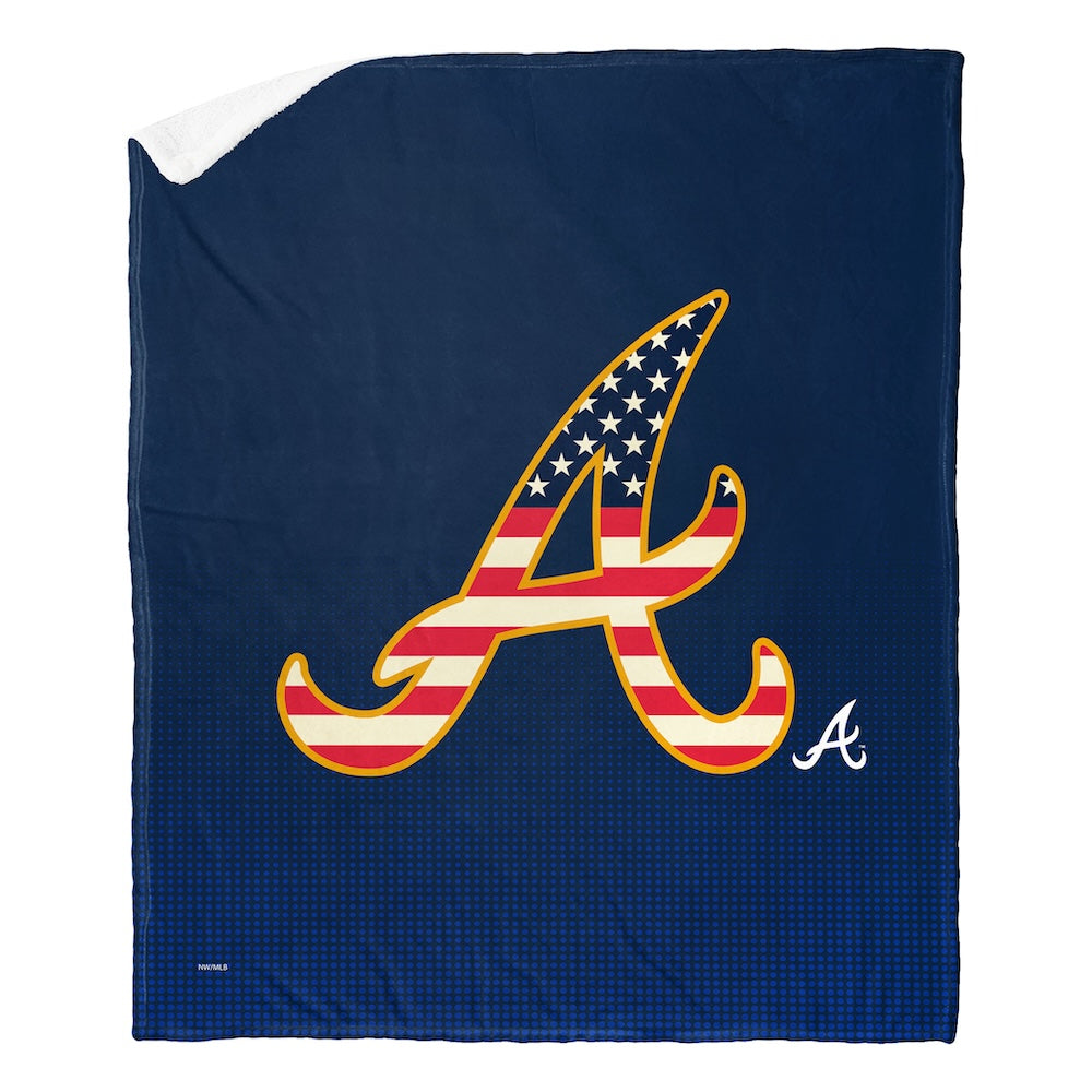 Atlanta Braves CELEBRATE Sherpa Blanket