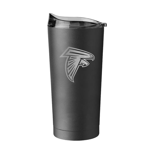 Atlanta Falcons 20 oz black etch travel tumbler