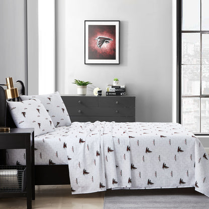 Atlanta Falcons queen full sheet set