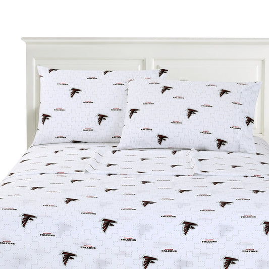 Atlanta Falcons logo bedsheet set