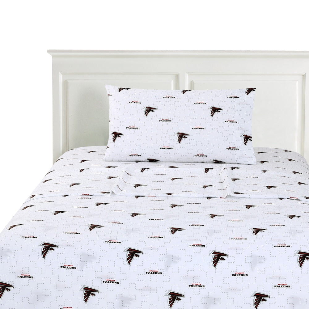 Atlanta Falcons Twin Sheets