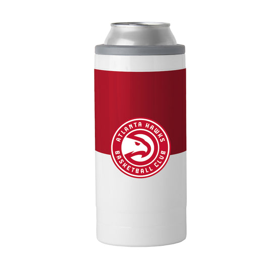 Atlanta Hawks colorblock slim can coolie