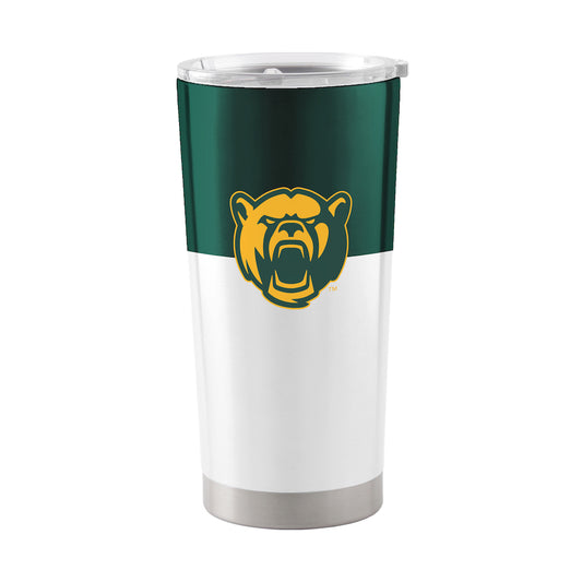 Baylor Bears 20 oz color block travel tumbler