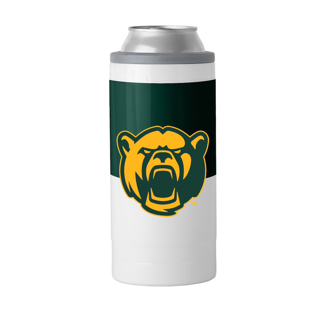 Baylor Bears colorblock slim can coolie