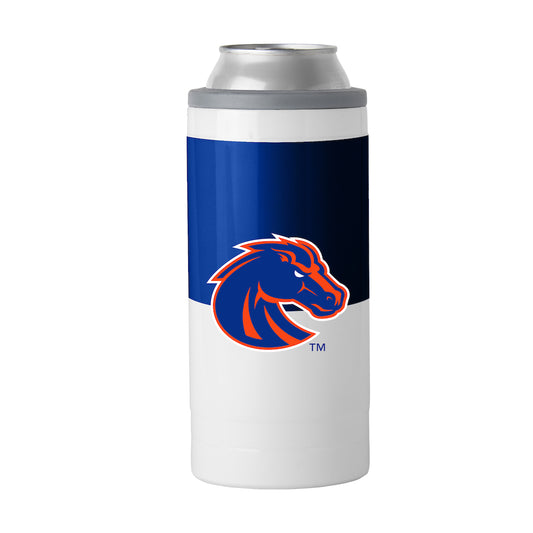Boise State Broncos 20 oz color block travel tumbler