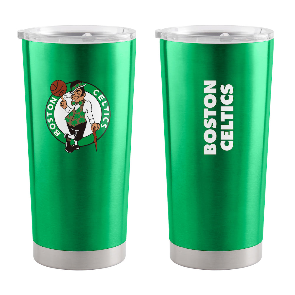 Boston Celtics 20 oz stainless steel travel tumbler