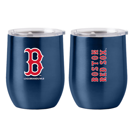 Boston Red Sox stainless steel curved drink tumbler