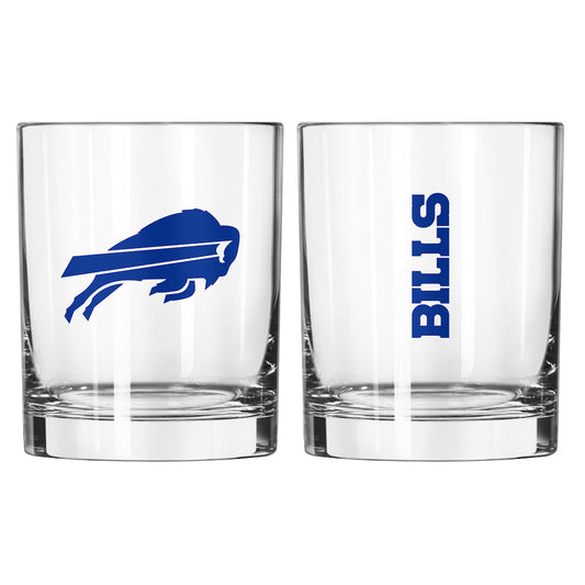 Buffalo Bills Rocks Glass