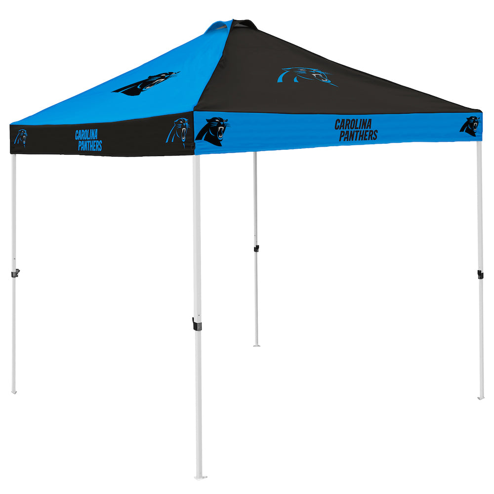 Carolina Panthers checkerboard canopy