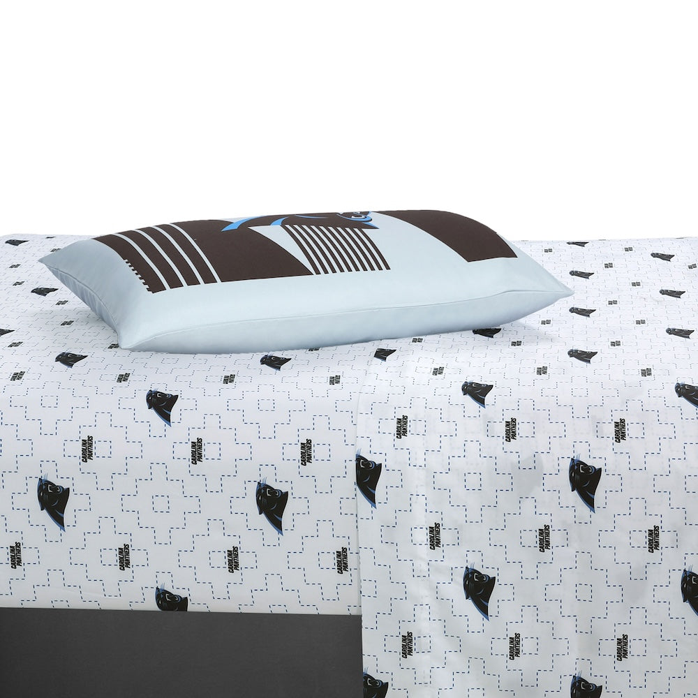 Carolina Panthers twin bedding set sheets