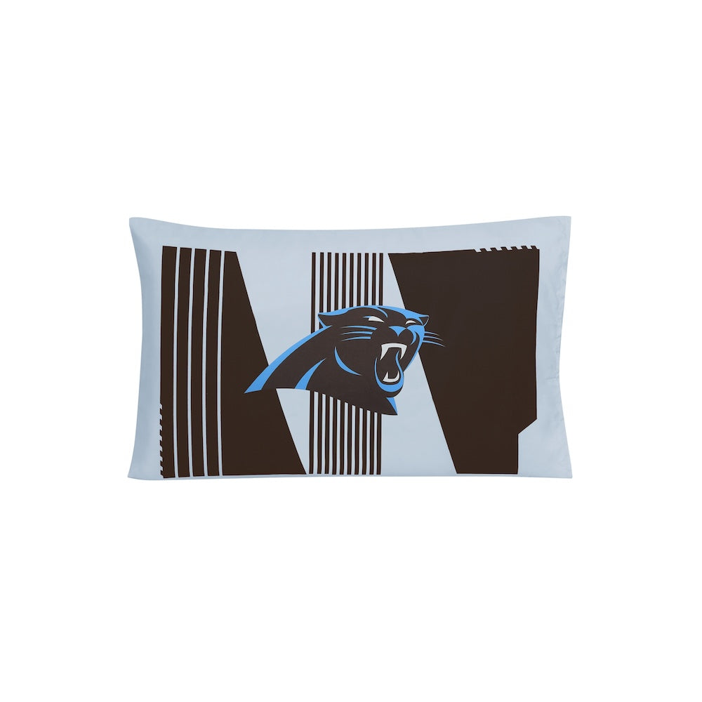 Carolina Panthers pillow sham