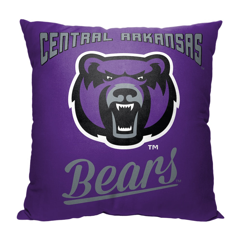 Central Arkansas Bears OFFICIAL throw pillow