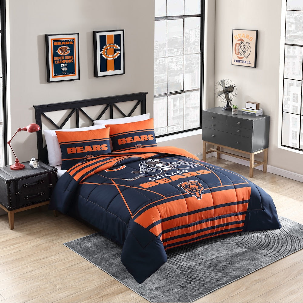 Chicago Bears queen size comforter set