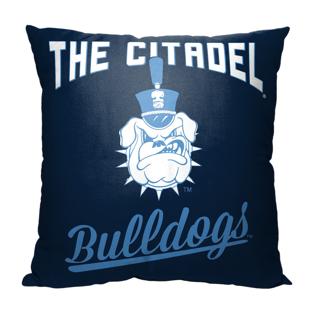 Citadel Bulldogs OFFICIAL throw pillow