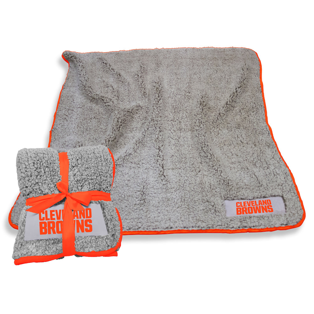 Cleveland Browns Frosty Fleece blanket
