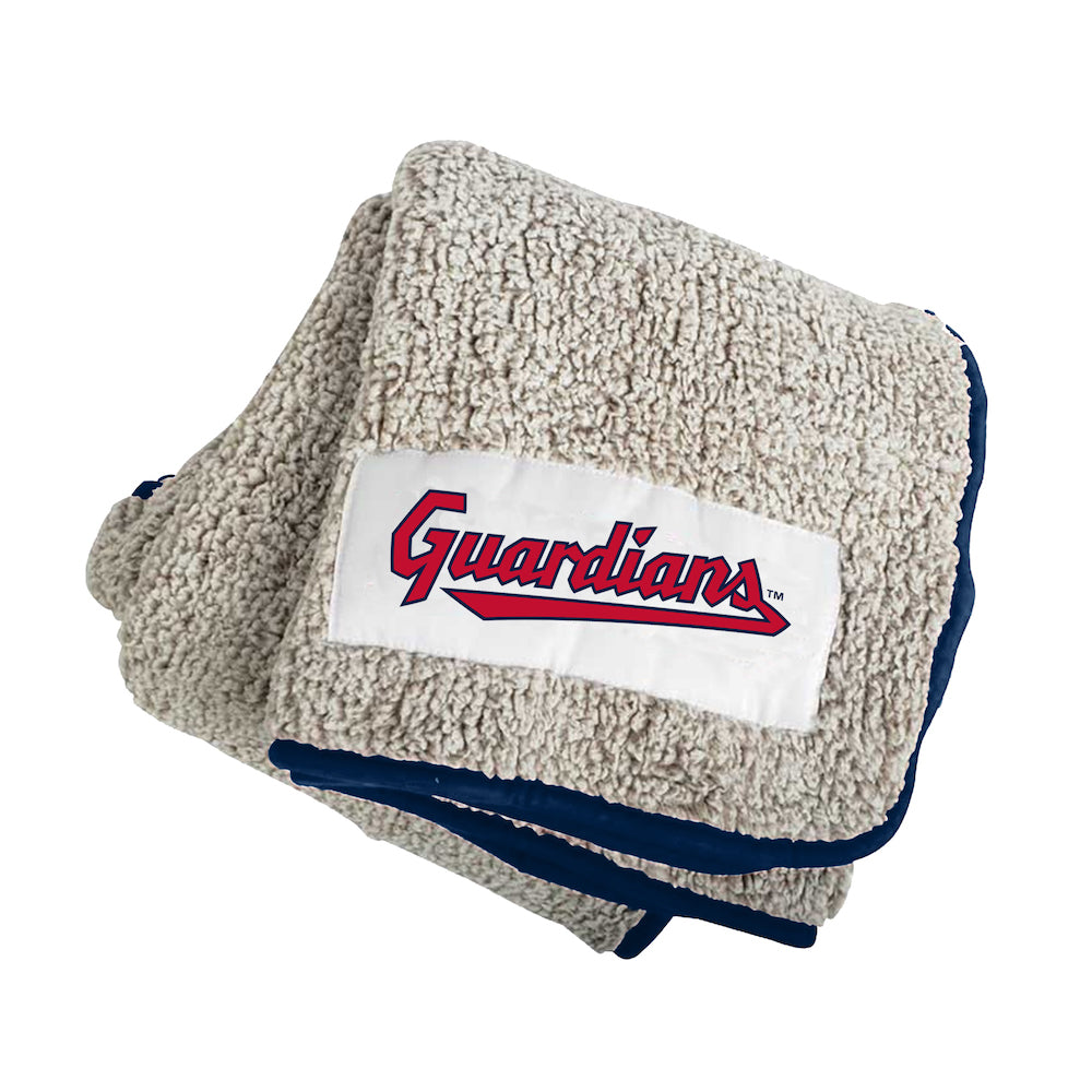 Cleveland Guardians Frosty Fleece blanket