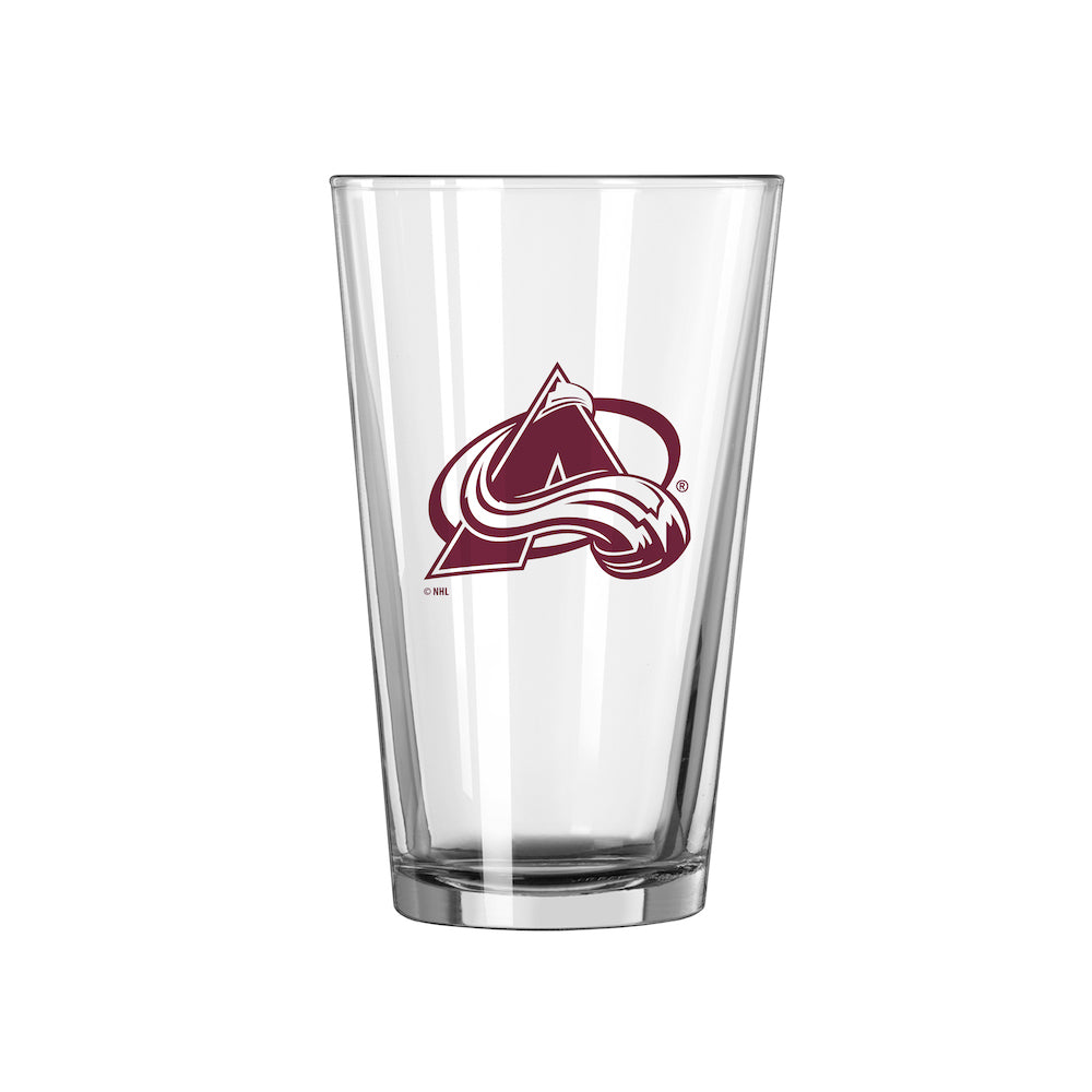 Colorado Avalanche pint glass