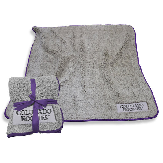 Colorado Rockies Frosty Fleece blanket