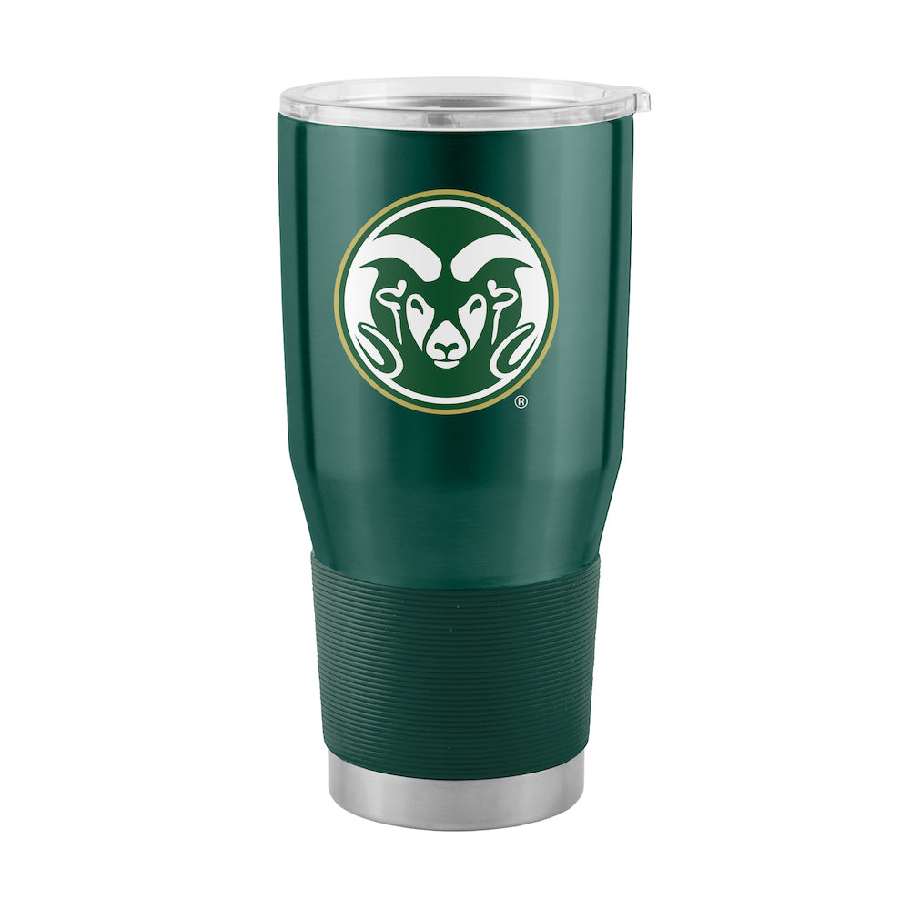 Colorado State Rams 30 oz stainless steel travel tumbler