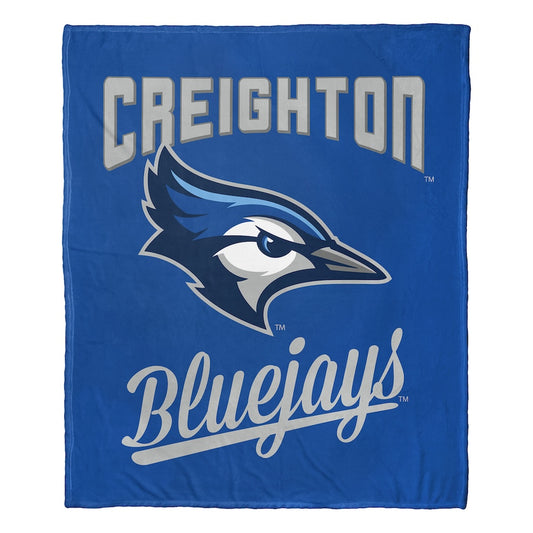 Creighton Blue Jays official silk touch throw blanket