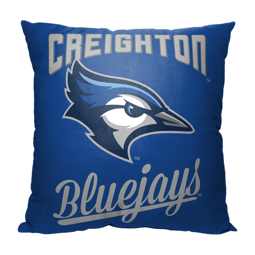 Creighton Blue Jays OFFICIAL throw pillow