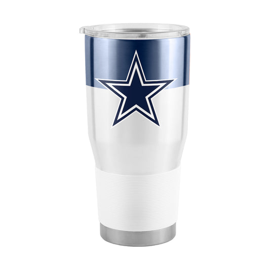 Dallas Cowboys 30 oz color block travel tumbler