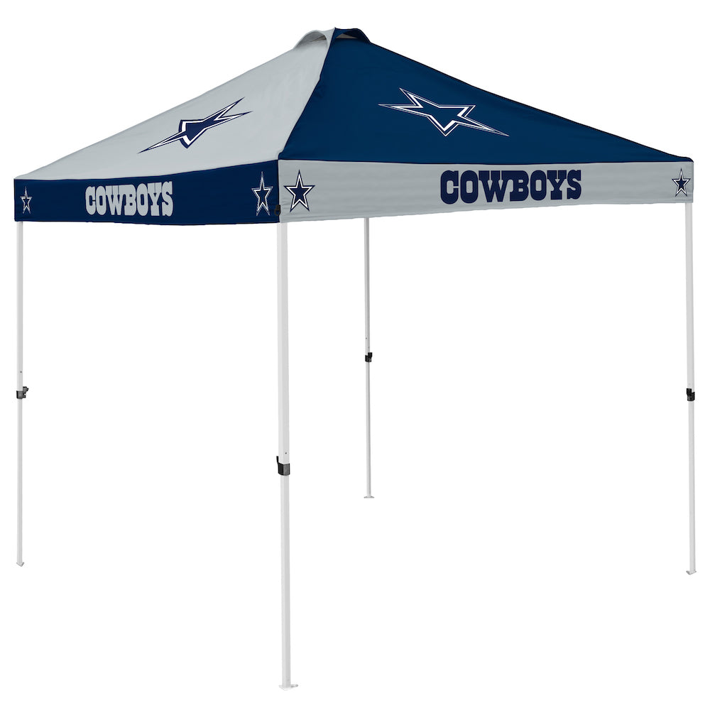 Dallas Cowboys checkerboard canopy