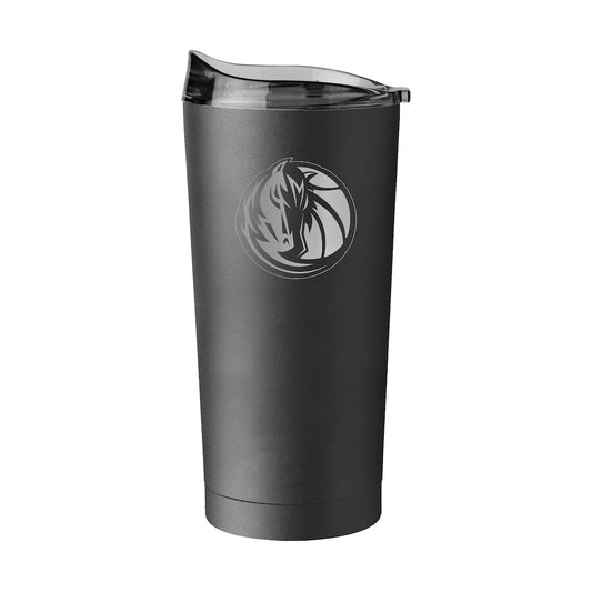 Dallas Mavericks 20 oz black etch travel tumbler