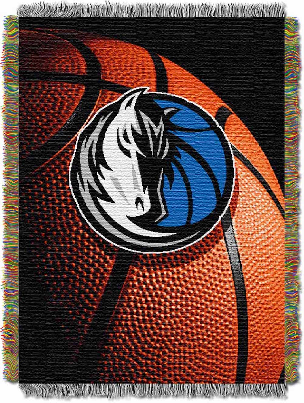 Dallas Mavericks woven photo tapestry