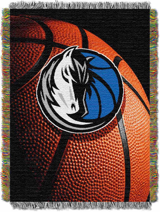 Dallas Mavericks woven photo tapestry