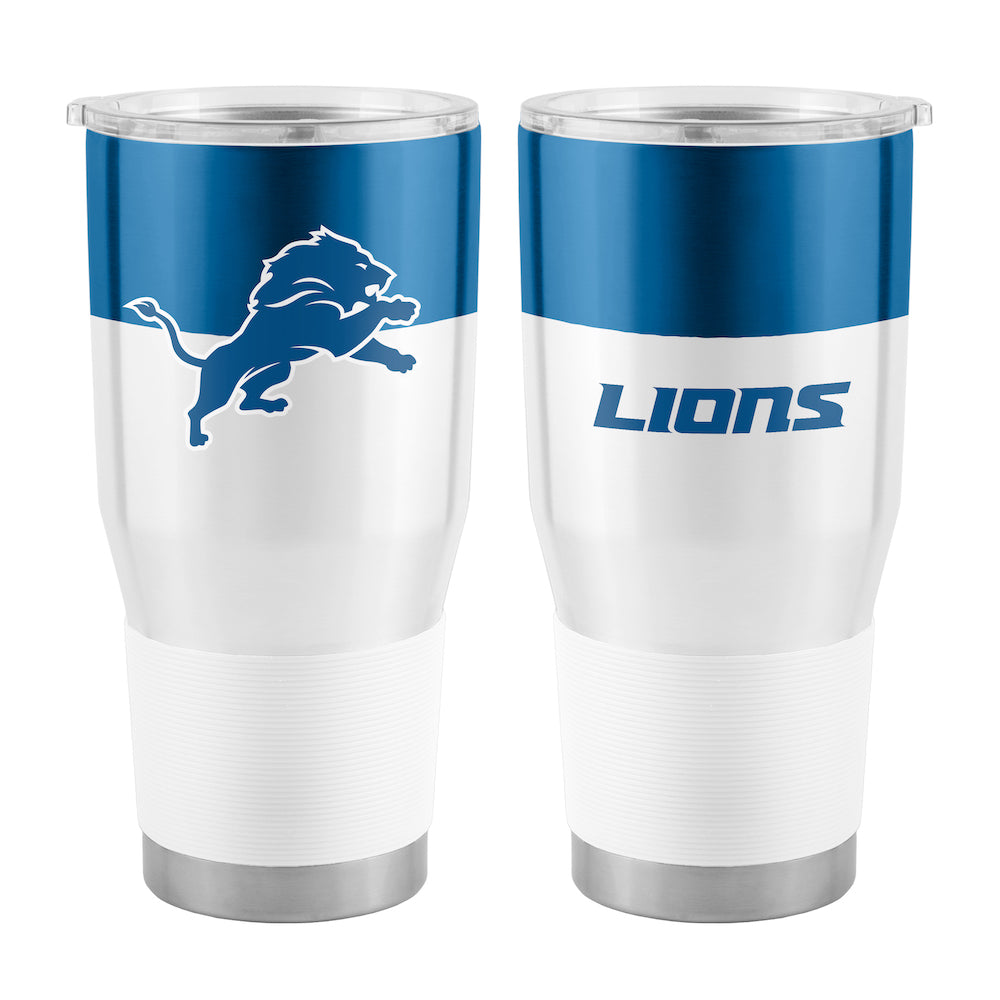 Detroit Lions 30 oz color block travel tumbler