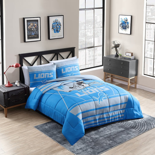Detroit Lions queen size comforter set