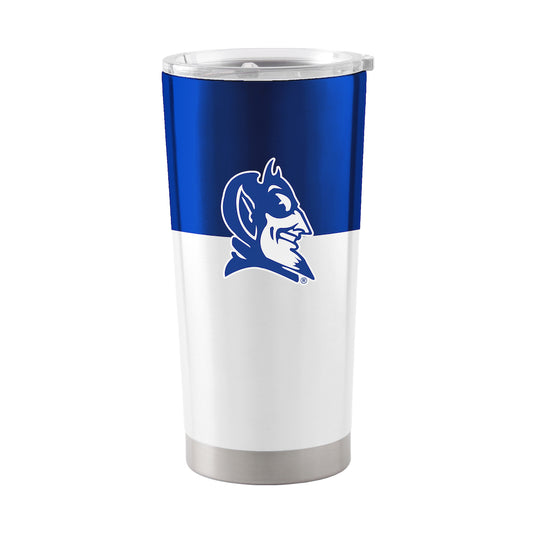 Duke Blue Devils 20 oz color block travel tumbler