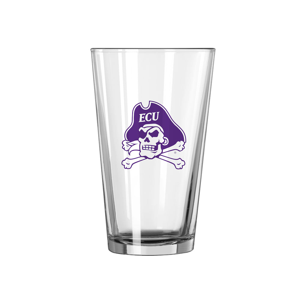 East Carolina Pirates pint glass