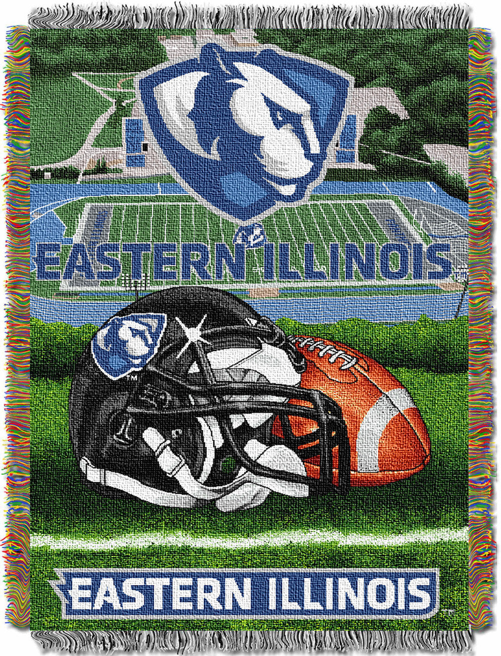 Eastern Illinois Panthers woven home field tapestry