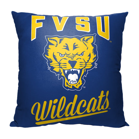 Fort Valley State Wildcats OFFICIAL throw pillow