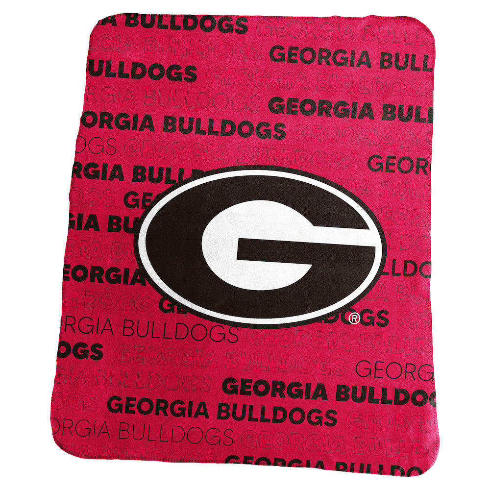 Georgia Bulldogs Classic Fleece Blanket