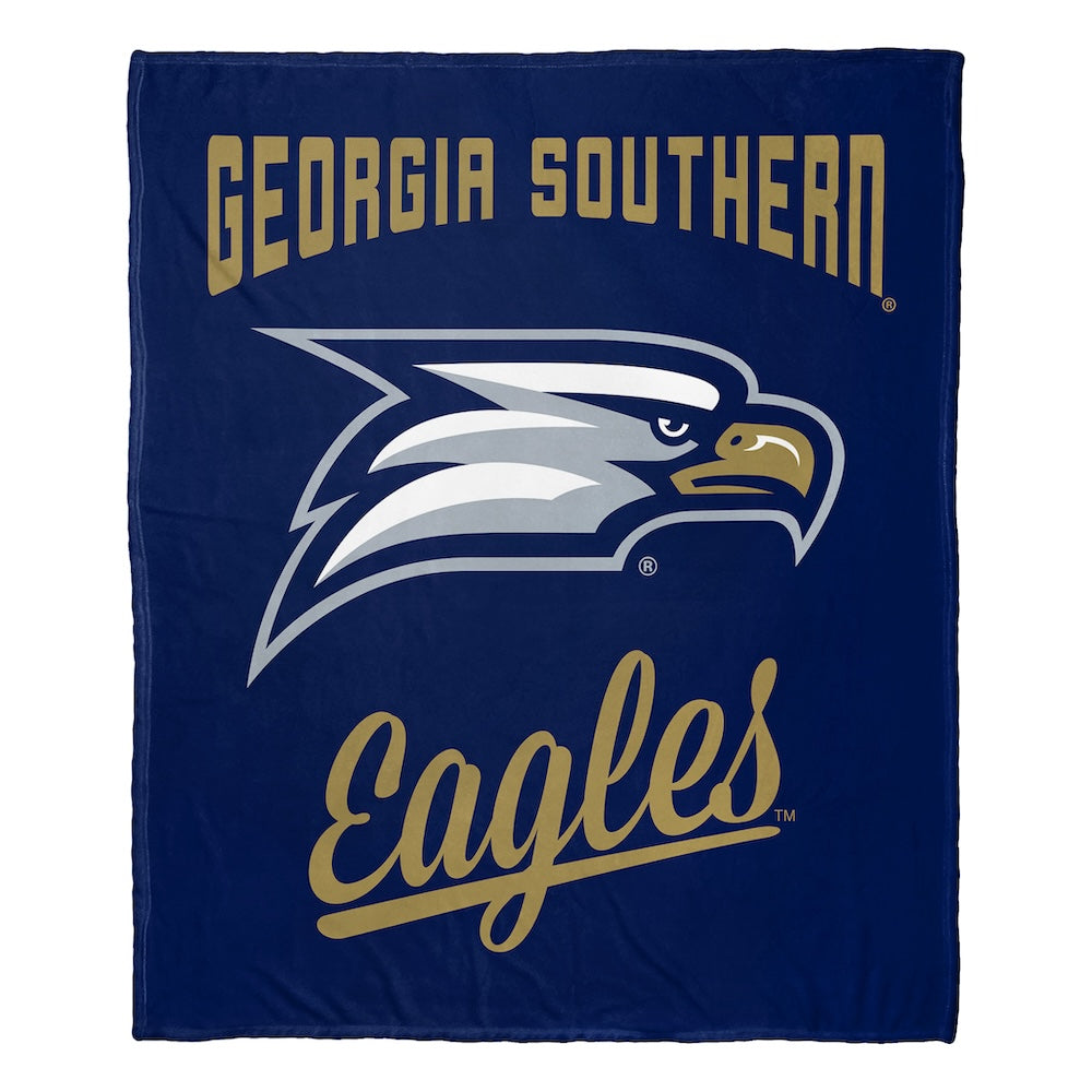 Georgia Southern Eagles official silk touch throw blanket