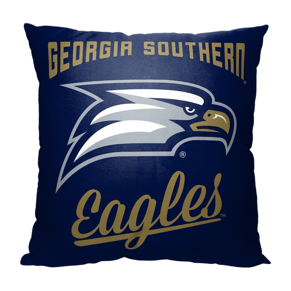 Georgia Southern Eagles OFFICIAL throw pillow