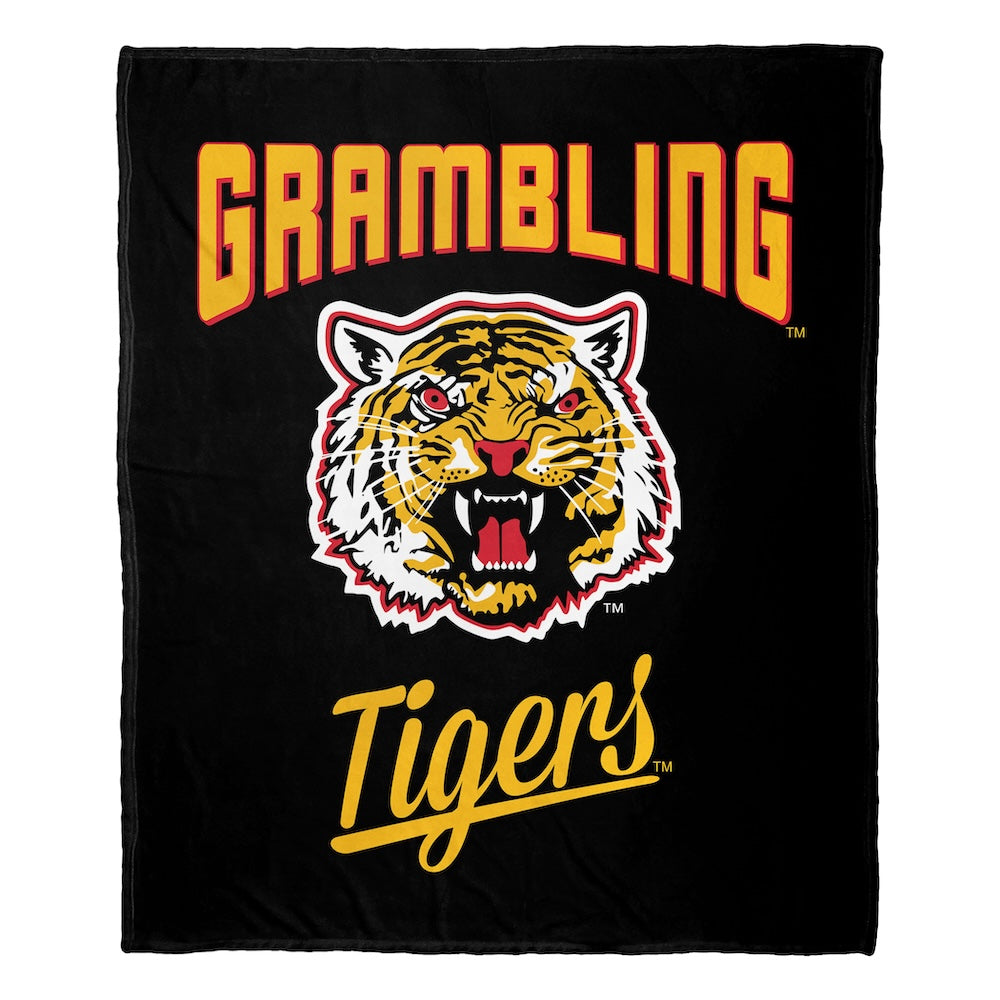 Grambling State Tigers official silk touch throw blanket