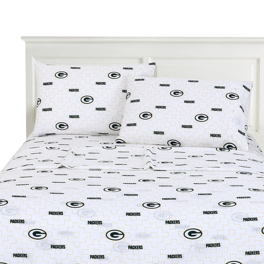 Green Bay Packers logo bedsheet set