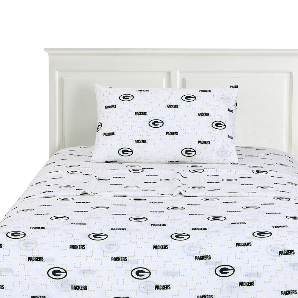 Green Bay Packers Twin Sheets