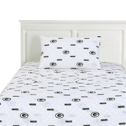 Green Bay Packers Twin Sheets