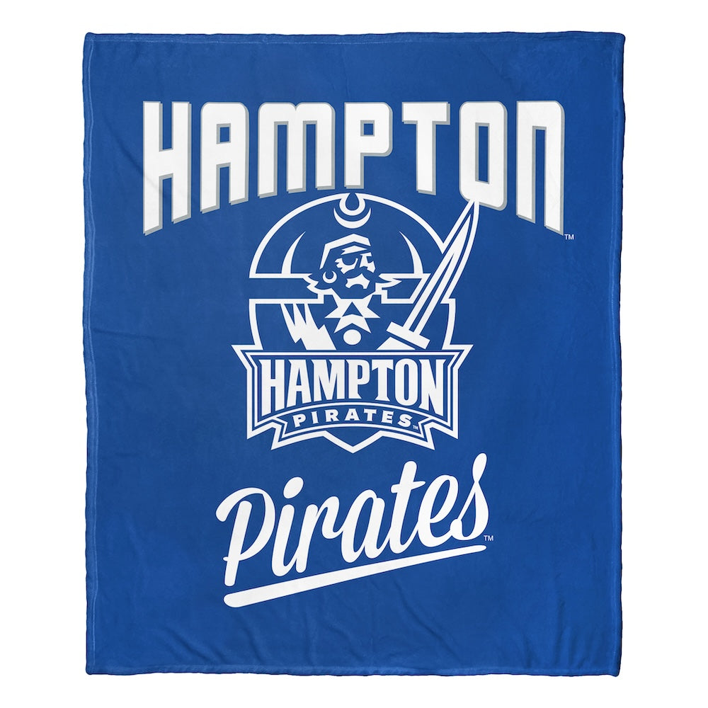 Hampton Pirates official silk touch throw blanket