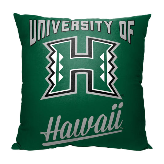 Hawaii Warriors OFFICIAL throw pillow