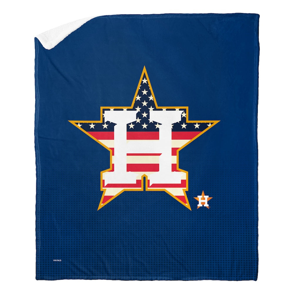 Houston Astros CELEBRATE Sherpa Blanket