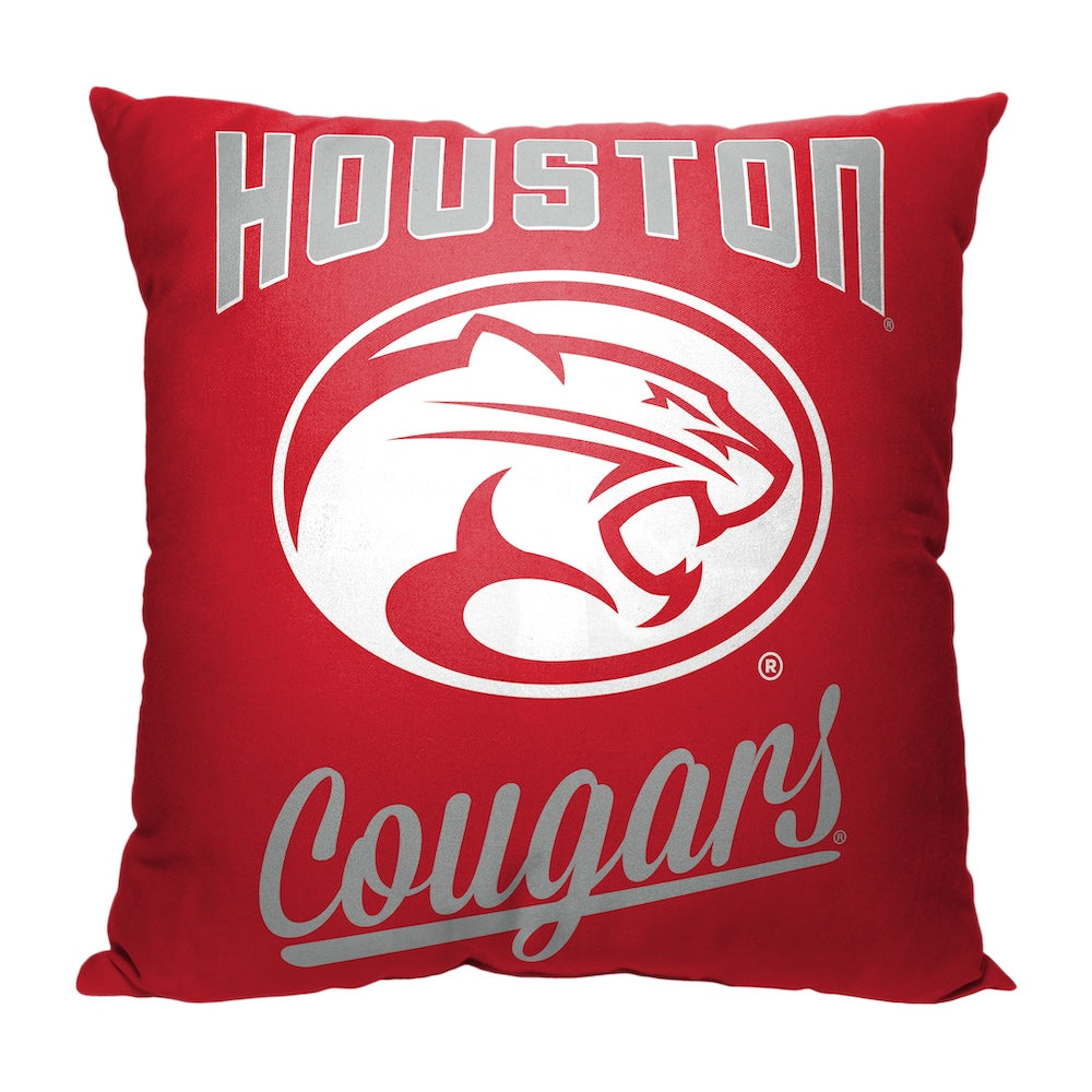 Houston Cougars OFFICIAL throw pillow